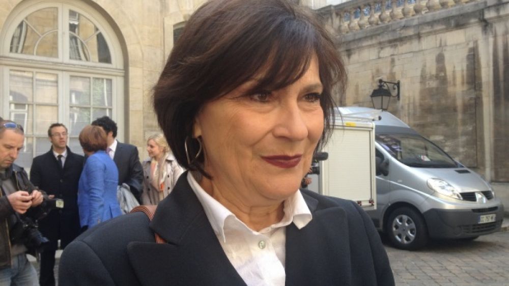 Marie-Arlette Carlotti lors de la passation de pouvoir en juin dernier