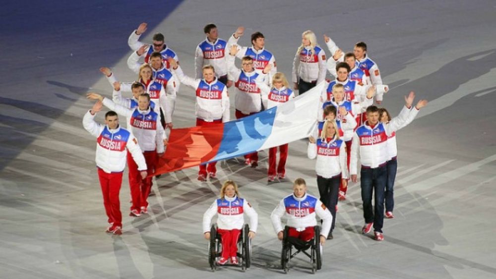 L&#039;&eacute;quipe Russe (Image France Paralympique)