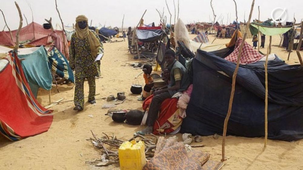 Un camp dans le nord du Mali.